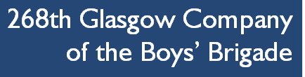268th Glasgow Company
of the Boys’ Brigade
